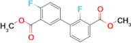 Methyl 2-fluoro-3-[4-fluoro-3-(methoxycarbonyl)phenyl]benzoate