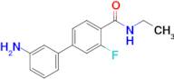 4-(3-Aminophenyl)-N-ethyl-2-fluorobenzamide