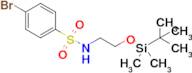 4-Bromo-N-[2-[[(1,1-dimethylethyl)dimethylsilyl]oxy]ethyl]benzenesulfonamide