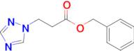 Benzyl-3-(1,2,4-triazol-1-yl)propanoate