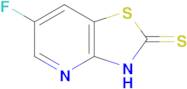 6-fluoro-2H,3H-[1,3]thiazolo[4,5-b]pyridine-2-thione