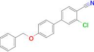 4-[4-(Benzyloxy)phenyl]-2-chlorobenzonitrile