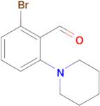 2-Bromo-6-(piperidin-1-yl)benzaldehyde