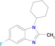 1-Cyclohexyl-5-fluoro-2-methyl-1H-benzimidazole