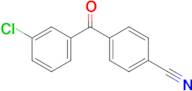 4-[(3-Chlorophenyl)carbonyl]benzonitrile