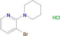 3-bromo-2-(1-piperidinyl)-Pyridine, hydrochloride (1:1)