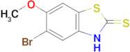 5-bromo-6-methoxy-2,3-dihydro-1,3-benzothiazole-2-thione