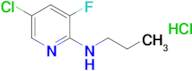 5-Chloro-3-fluoro-2-(N-propylamino)pyridine, HCl