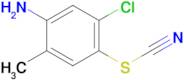 5-Chloro-2-methyl-4-thiocyanatoaniline