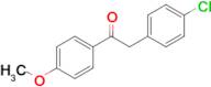 2-(4-Chlorophenyl)-1-(4-methoxyphenyl)ethanone