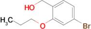 (4-Bromo-2-propoxyphenyl)methanol