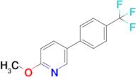 2-Methoxy-5-[4-(trifluoromethyl)phenyl]pyridine