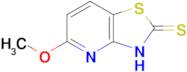 5-methoxy-2H,3H-[1,3]thiazolo[4,5-b]pyridine-2-thione