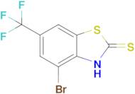 4-bromo-6-(trifluoromethyl)-2,3-dihydro-1,3-benzothiazole-2-thione