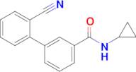 3-(2-Cyanophenyl)-N-cyclopropylbenzamide