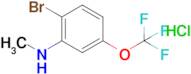 2-Bromo-N-methyl-5-(trifluoromethoxy)aniline, HCl