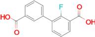 3-(3-Carboxyphenyl)-2-fluorobenzoic acid