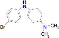 6-Bromo-3-(dimethylamino)-1,2,3,4-tetrahydro-9H-carbazole