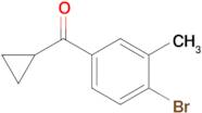 (4-Bromo-3-methylphenyl)(cyclopropyl)methanone