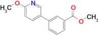 Methyl 3-(6-methoxypyridin-3-yl)benzoate