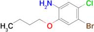 4-Bromo-2-butoxy-5-chloroaniline