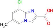 8-Chloro-6-methyl-imidazo[1,2-a]pyridine-2-carboxylic acid
