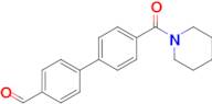 4-[4-(Piperidinocarbonyl)phenyl]benzaldehyde