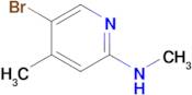 5-Bromo-2-methylamino-4-picoline