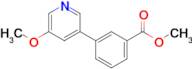 Methyl 3-(5-methoxypyridin-3-yl)benzoate