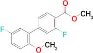 Methyl 2-fluoro-4-(5-fluoro-2-methoxyphenyl)benzoate