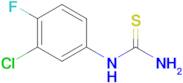 1-(3-Chloro-4-fluorophenyl)-2-thiourea