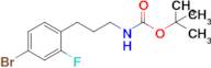 N-Boc-3-(4-bromo-2-fluorophenyl)propylamine