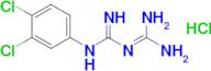 1-[(diaminomethylidene)amino]-N-(3,4-dichlorophenyl)methanimidamide hydrochloride