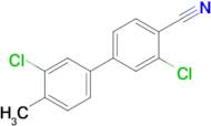 2-Chloro-4-(3-chloro-4-methylphenyl)benzonitrile