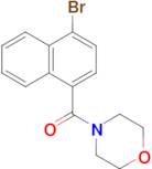 4-[(4-Bromonaphthalen-1-yl)carbonyl]morpholine