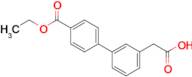 3-[4-(Ethoxycarbonyl)phenyl]phenylacetic acid