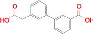 3-[3-(Carboxymethyl)phenyl]benzoic acid