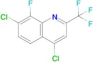 4,7-Dichloro-8-fluoro-2-(trifluoromethyl)quinoline