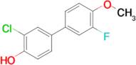 2-Chloro-4-(3-fluoro-4-methoxyphenyl)phenol