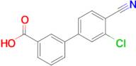 3-(3-Chloro-4-cyanophenyl)benzoic acid