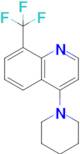 4-(Piperidin-1-yl)-8-(trifluoromethyl)quinoline