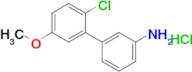 3-(2-Chloro-5-methoxyphenyl)aniline, HCl