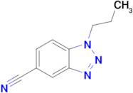 1-Propyl-1,2,3-benzotriazole-5-carbonitrile