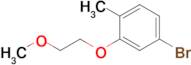 4-Bromo-2-(2-methoxyethoxy)toluene