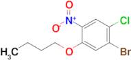 1-Bromo-5-butoxy-2-chloro-4-nitrobenzene