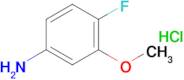 4-Fluoro-3-methoxyaniline, HCl