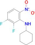 N-Cyclohexyl-2,3-difluoro-6-nitroaniline