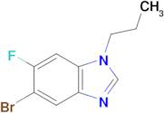 5-Bromo-6-fluoro-1-propylbenzoimidazole