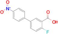 2-Fluoro-5-(4-nitrophenyl)benzoic acid