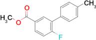 Methyl 4-fluoro-3-(4-methylphenyl)benzoate